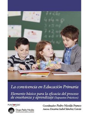 cover image of La convivencia en Educación Primaria